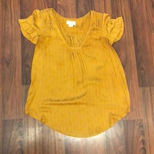 Maeve for Anthropologie flouncy top